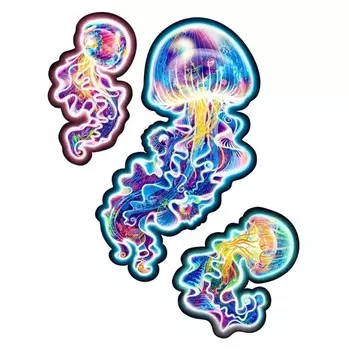 Пазл «Блуждающая медуза» 100 деталей Унидрагон UNIDRAGON