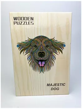 Пазл Castorland, Деревянный А5 Majestic Dog, 180 шт.