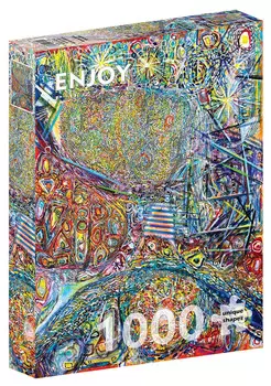 Пазл Деревня, 1000 шт. Enjoy