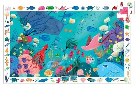Пазл Djeco, Подводный мир, 54 шт.