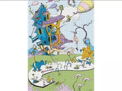 Пазл Dr. Seuss "Oh, the Places You'll Go!" 1000 Piece Puzzle Usaopoly