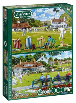 Пазл Джамбо, Cricket & Boule, 2х1000 шт. Jumbo