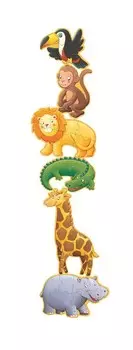 Пазл-гигант Мартышка и друзья DJ07114 Djeco