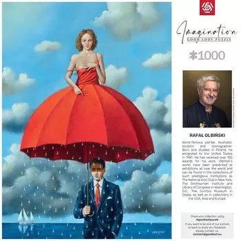 Пазл, Good Loot, Imagination, Рафал Олбинский Защита от банальности, 1000 шт.