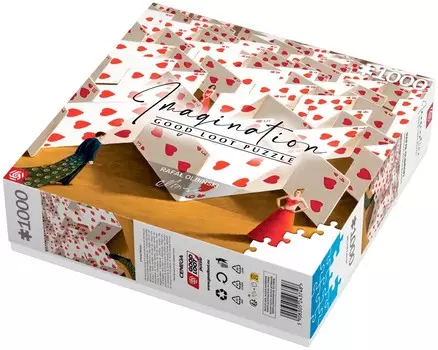 Пазл, Хорошая добыча, Воображение, Рафал Ольбиньский, Чрезмерная дотошность, 1000 шт. Good Loot