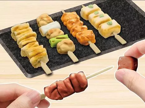 Пазл Izakaya Game Series Kaitai Puzzle Yakitori Last One Battle Game Megahouse