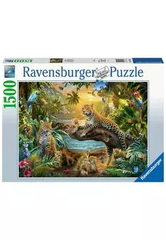 Пазл LEOPARDENFAMILIE IM DSCHUNGEL Ravensburger, цвет mehrfarbig