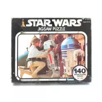 Пазл «Люк встречает R2-D2» (140 деталей), Star Wars Puzzles (Kenner)