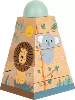 Пазл-пирамида Safari Small Foot на коле Inna marka