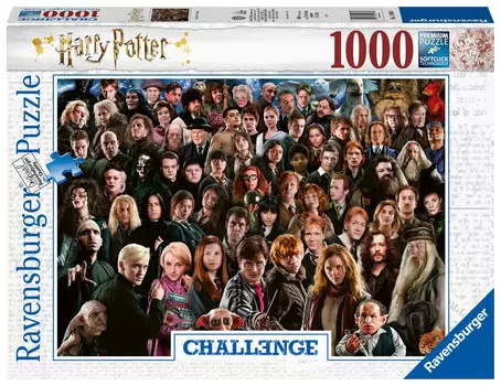 Пазл Ravensburger, Challenge, Harry Potter, 1000 шт.