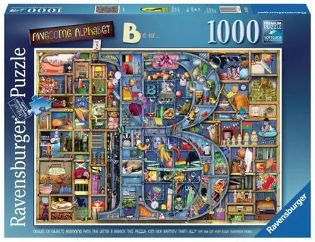 Пазл Ravensburger, Colin Thompson - Wonderful Alphabet B, 1000 шт.
