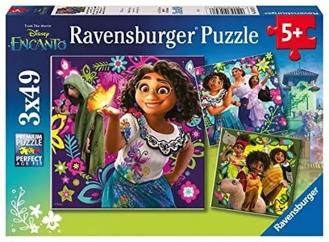 Пазл Ravensburger Disney Encanto для детей от 5 лет - Волшебство ждет - 3х 49 деталей