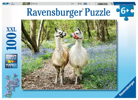 Пазл Ravensburger для детей XXL Animal Friendship, 100 шт.