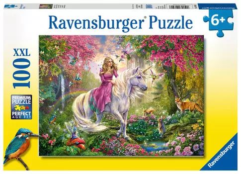 Пазл Ravensburger для детей XXL Magic ride, 100 шт.