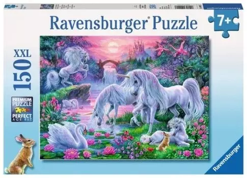 Пазл Ravensburger, Einhorner im Abendrot, XXL, 150 шт.