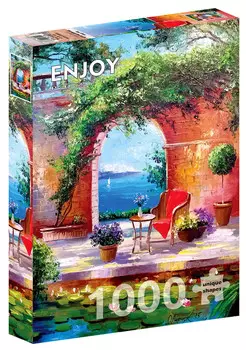 Пазл Вид на море, 1000 шт. Enjoy