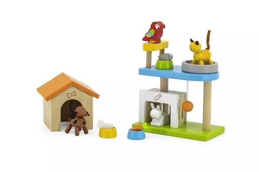 Пазл Вига Животные, 10 шт. Viga