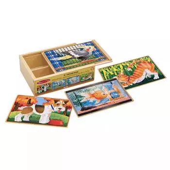 Пазлы Melissa & Doug Pets в коробке Melissa & Doug