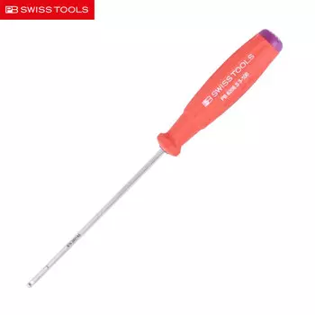PB SWISSTOOLS Швейцарская двухкомпонентная шестигранная отвертка с шаровой головкой 3*100 мм, инструмент для ремонта PB 8206.S3-100