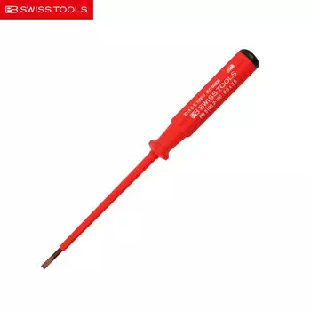 PB SWISSTOOLS Швейцарская изолированная шлицевая отвертка 0,6*3,5 мм*100 мм Отвертка PB 5100.2-100/3,5