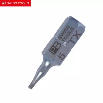 PB SWISSTOOLS Swiss C6.3 прецизионная насадка для цветка сливы T5 * 25 мм, головка отвертки для цветка сливы PB C6.400/5