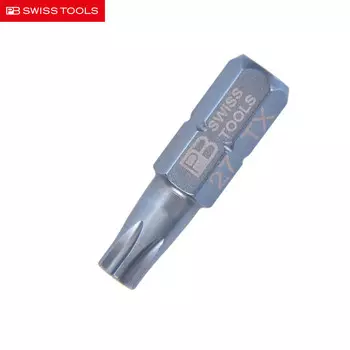 PB SWISSTOOLS Swiss C6.3 прецизионная насадка для цветка сливы T27*25 мм, головка отвертки для цветка сливы PB C6.400/27
