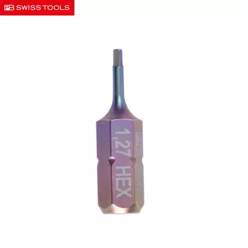 PB SWISSTOOLS Swiss C6.3 Шестигранная бита 1,27*25мм Шестигранная бита PB C6.210/1,27