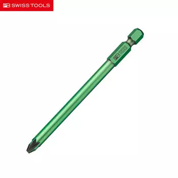 PB SWISSTOOLS Swiss E6.3 удлиненная рисовидная насадка PZ2 * 95 мм, цветная насадка для насадки для деревообработки PB E6L.192/2