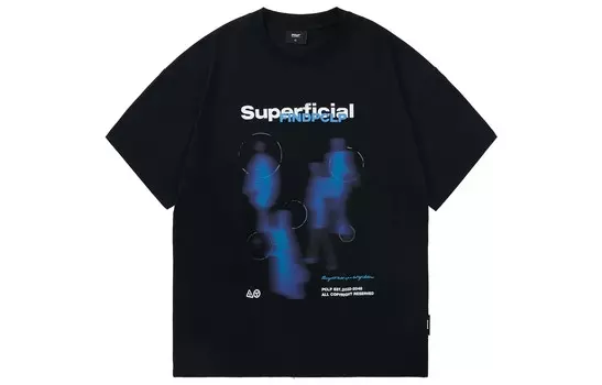 PCLP футболка унисекс, Черный