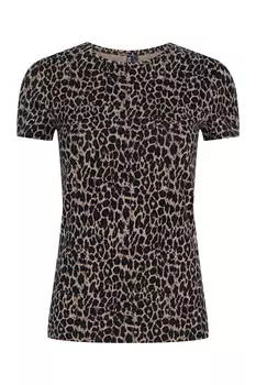 Pcsirene Aop Tee Noos PIECES, зеленый