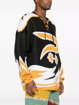 PDF джемпер с узором, черный