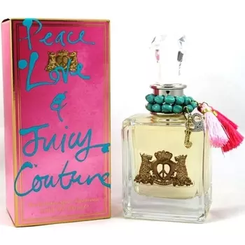 Peace Love Парфюмированная вода-спрей 3,4 унции/100 мл, Juicy Couture