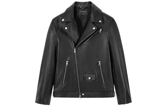 PEACEBIRD MEN Мужская кожаная куртка, Набор из 38 подарочных коробок.