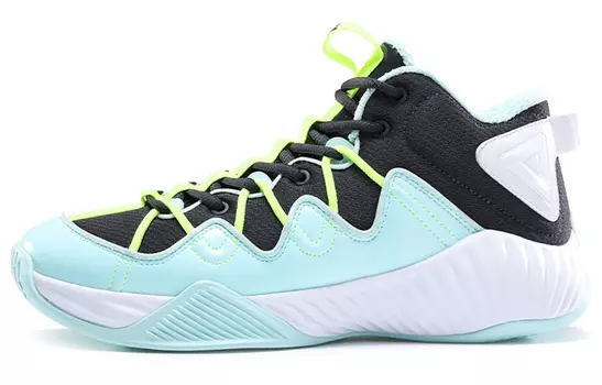 Кроссовки Peak Basketball Men, черный/голубой