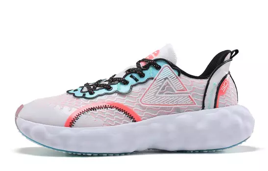 PEAK State Pole Cloud Lifestyle Shoes Men Low-top Pink/white