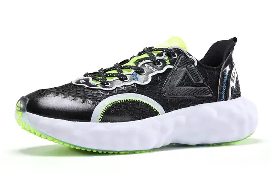 PEAK State Pole Cloud Lifestyle Shoes Men Low-top Black/white