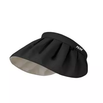 PEAK Женская солнцезащитная шапка, Черный