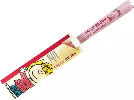 Peanuts 491505 Салли Прозрачные палочки для еды Светло-розовые Kaneshotouki, Light Pink