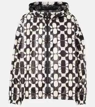Печатная куртка Pichon Moncler, F09 - Print White&Navy