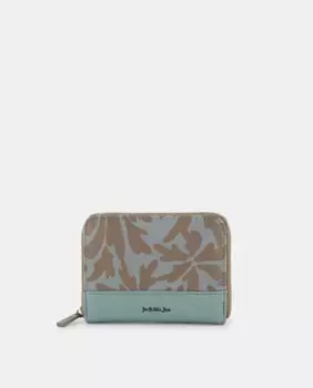 Печатный кошелек Jo & Mr. Joe, синий