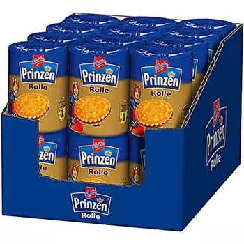 Печенье DeBeukelaer Prinzen Rolle двойное с какао-начинкой 141 г, 24 шт. Mega-Paradies