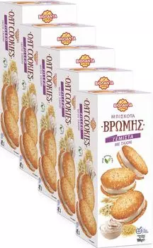 Печенье двойное с начинкой овсяное печенье с кремом тахини 900г из Греции Violanta