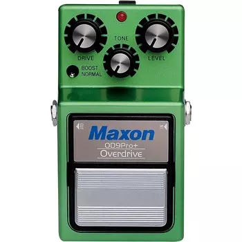 Педаль эффектов для гитары Maxon Overdrive, зеленая