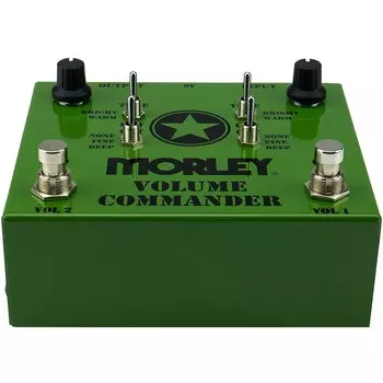 Педаль эффектов Morley Volume Commander зеленая