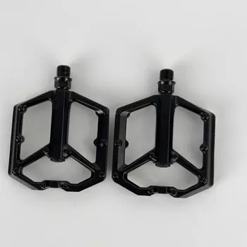 Педаль LeBycle из алюминиевого сплава с двойным подшипником Педаль с двумя подшипниками Педаль из алюминиевого сплава, черная * 1