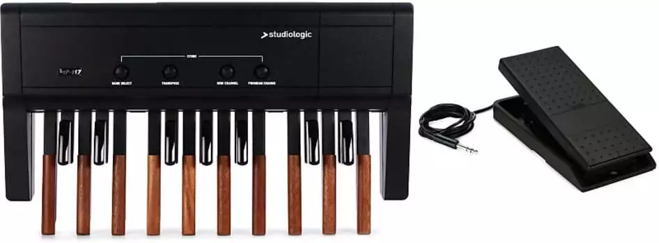 Педальная плата MIDI-контроллера Studiologic MP-117 в комплекте с педалью громкости/экспрессии Yamaha FC7 Yamaha + Studiologic FC7=1 AMS-MP-117=1