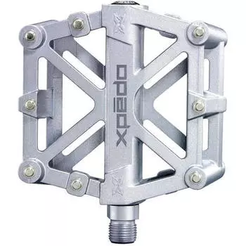Педаль Xpedo MX Force XMX3MC, серебро / серебро / серебро