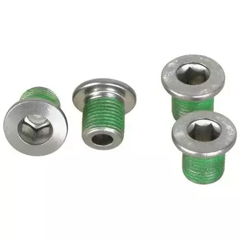 Педалборд Intravis Shimano Alivio m8x8.5, серебристый / серебристый / зеленый