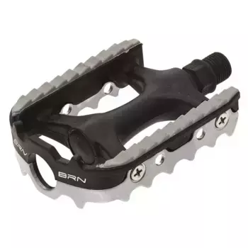 Педали Brn Gripper, серебряный