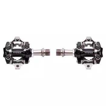 Педали Brn Pro Titanium, серебряный